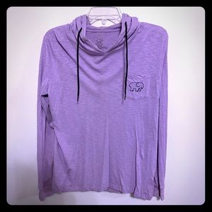 Ivory Ella long sleeve with hood